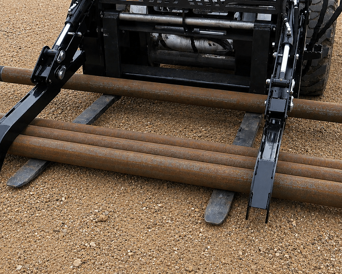 HPDE and Steel Pipe Installation